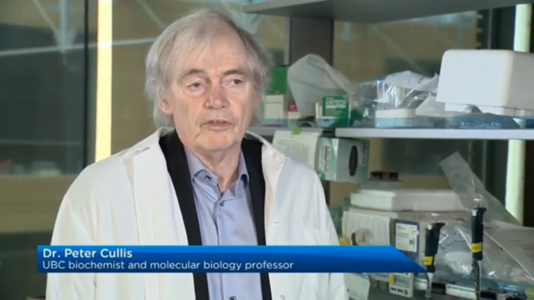 GlobalNews talks to Dr. Pieter Cullis about enabling Pfizer's COVID-19 vaccine