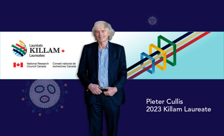 Dr. Pieter Cullis wins 2023 Killam Prize